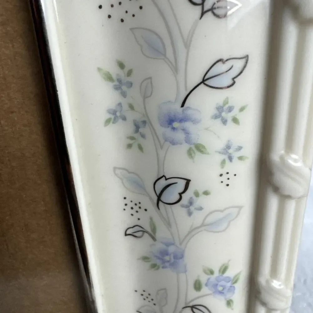 Lenox Wedding Promises 25th Anniversary Silver Floral Accents 5